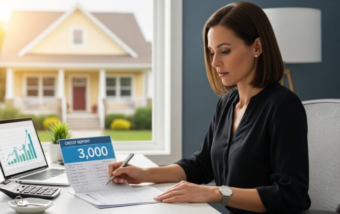 credit score needed for financing