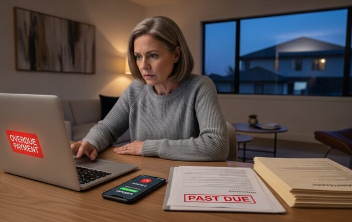 what happens if financing payment missed