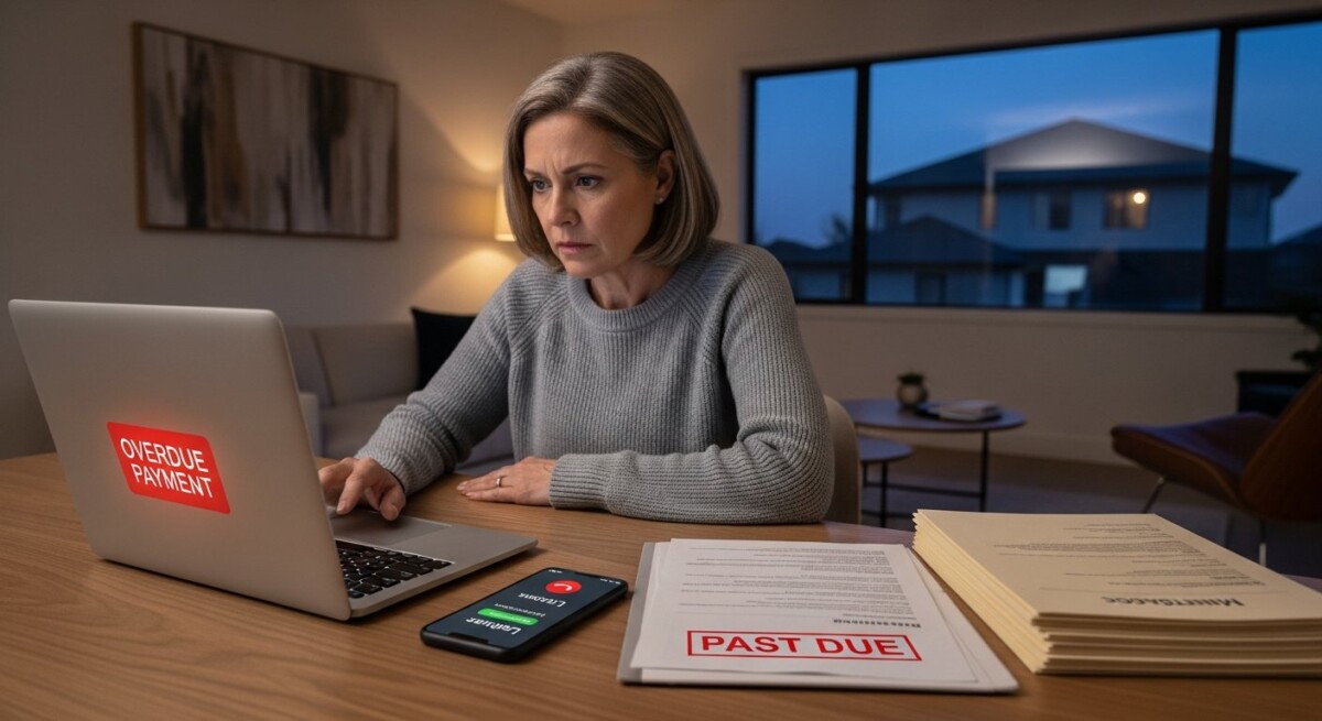 what happens if financing payment missed